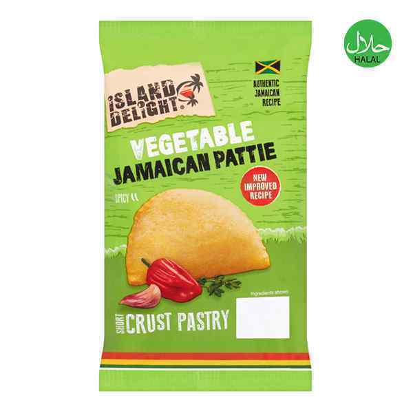 JAMAICAN VEGETABLE PATTIE  24x140g