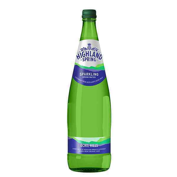 HIGHLAND SPARKLING WATER GLASS  12x750ml