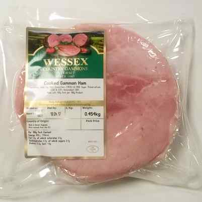 SLICED 100 % SHOULDER HAM  1x1lb *PACKET* 500gr