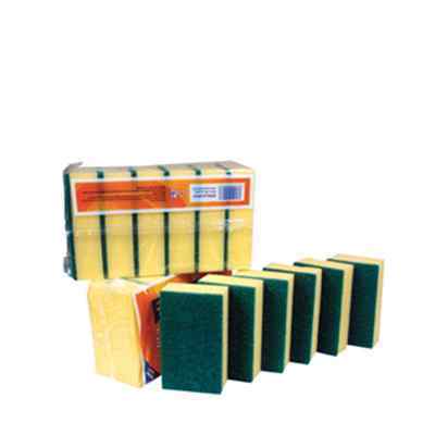 LARGE SPONGE SCOURER 1x6