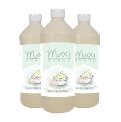 MAXI SQUEEZY GARLIC MAYONNAISE  6x1lt