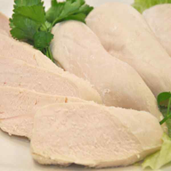 PERDIGAO FROZEN STEAM COOKED CHICKEN BREAST HALVES -  HALAL *BAG* 2.5kg UNIVERSAL