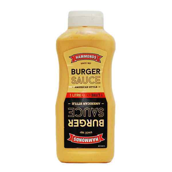 SINGLE BOT. SQUEEZY HAMMONDS BURGER SAUCE 1lt