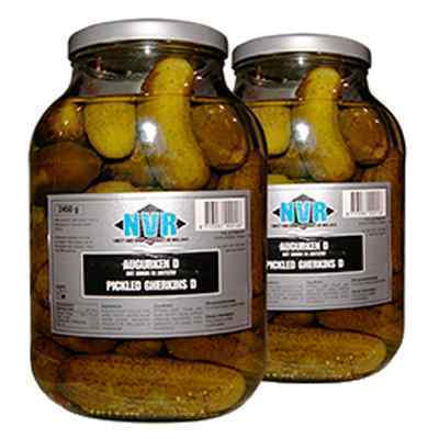 NVR PICKLED GHERKINS JAR  1x2.45kg