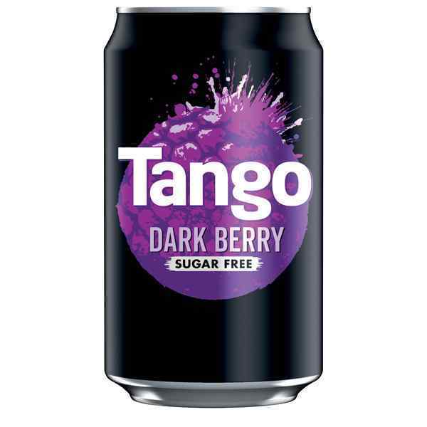 TANGO DARK BERRY SUGAR FREE CANS 24x330ml