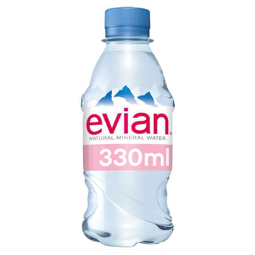 EVIAN NATURAL WATER 24x330ml
