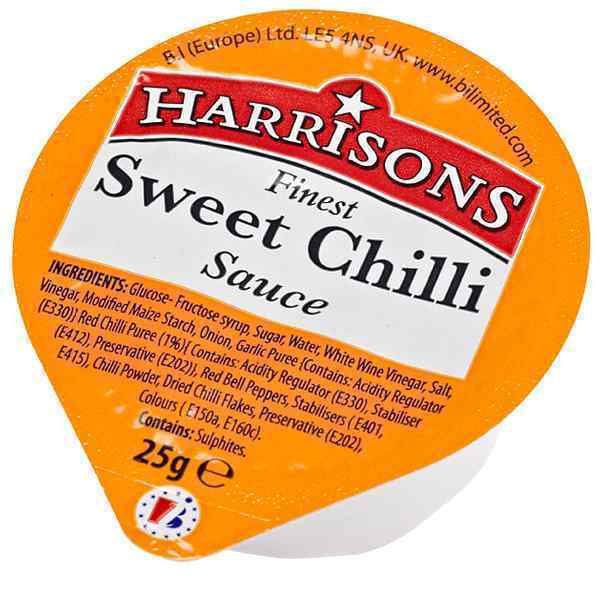 HARRISONS SWEET CHILLI  DIP POTS  100x25g