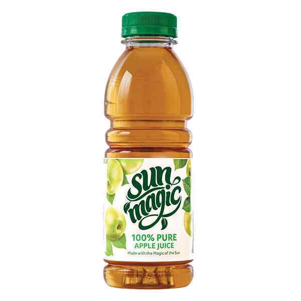 SUNMAGIC APPLE JUICE PET 12x500ml