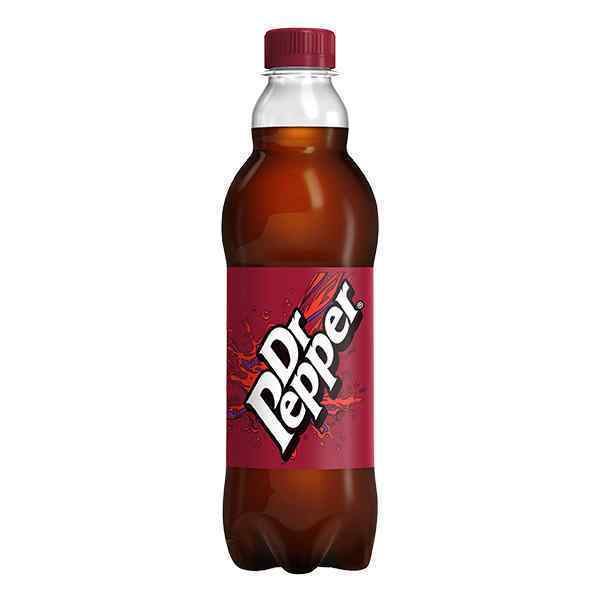 DR PEPPER BOTTLES (GB)  12 x 500ml