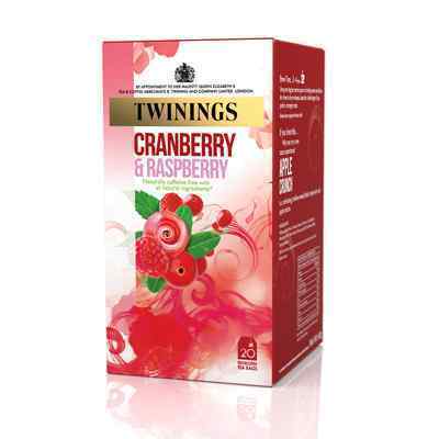 TWININGS CRAN& RASPB ENVELOPE 1 x20