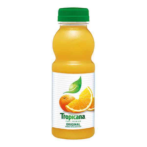 TROPICANA ORANGE ORIGINAL 8x300ml WITH JUICY BITS