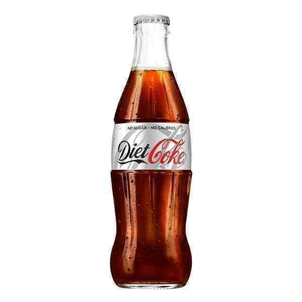 GLASS DIET COKE BOTTLES  24 x 330ml