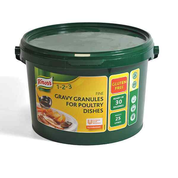 KNORR GRAVY GRANULES POULTRY (25lt) 1.88kg