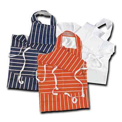 BLUE  BUTCHERS APRON INDIVIDUAL WRAPPED 1's